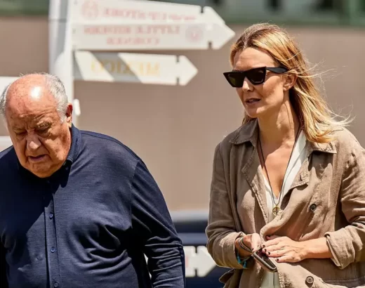 Amancio ortega with his daughter marta in 2018 fotopress getty images modified 2