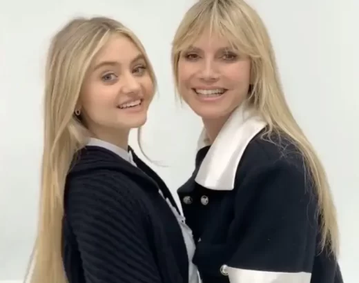 Heidi klum and leni